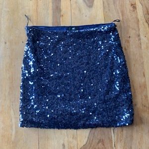 H&M glitter skirt